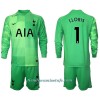 Conjunto (Camiseta+Pantalón Corto) Portero Manga Larga Tottenham Hotspur Hugo Lloris 1 Primera Equipación 2021/22 - Niño